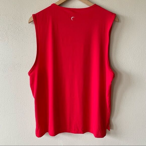 NWT Zyia Active Red Slit Muscle Tank - Size: XXL - Picture 3 of 8